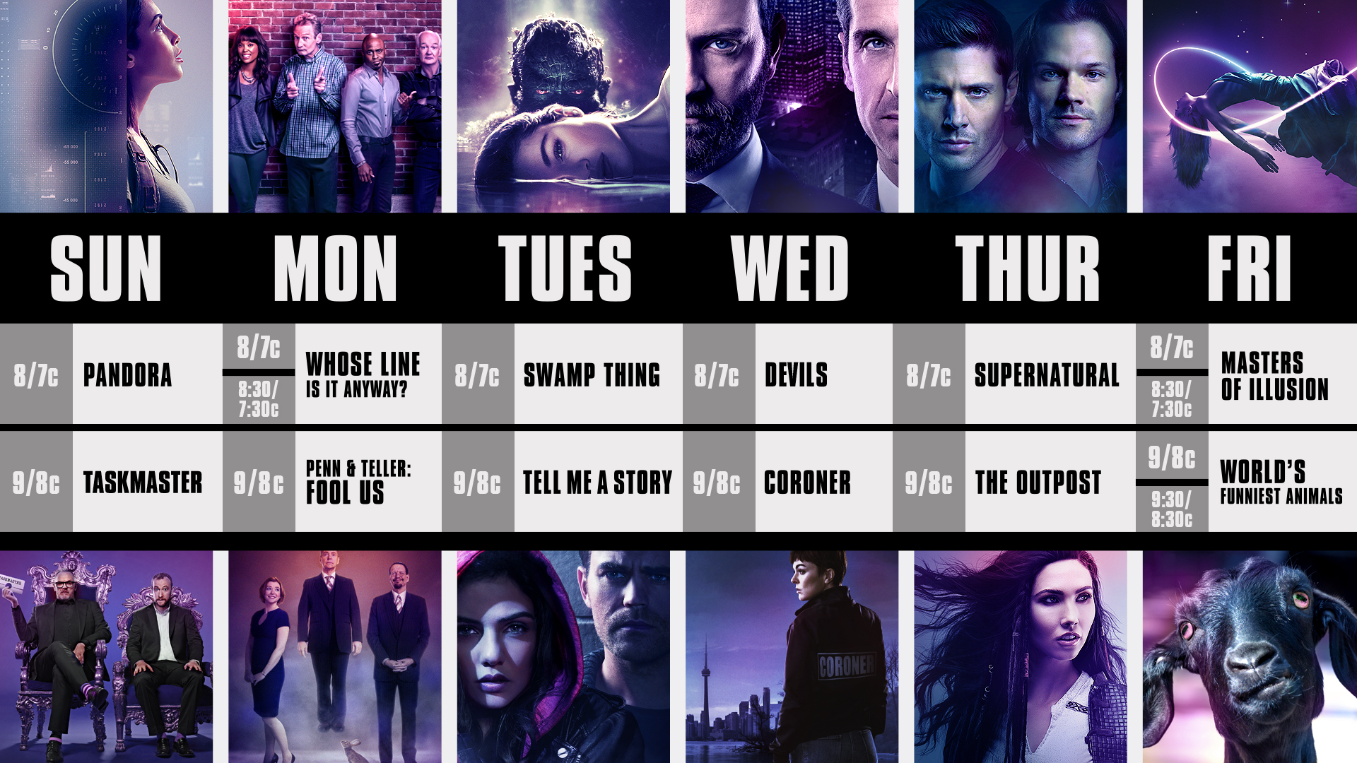CW26 The CW Announces New Fall Lineup Premiere Dates